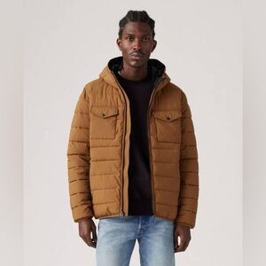 Levi’s Lightweight Brown Bomber Jacket
